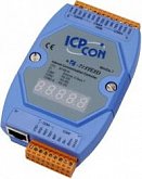 Модуль I-7188E8D CR Internet Communication Controller with display one Ethernet port, Seven RS-232 ports and - фото