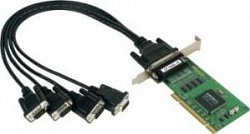 CP-104UL-DB9M Universal PCI, 4-port RS-232, 921.6 Kbps - фото
